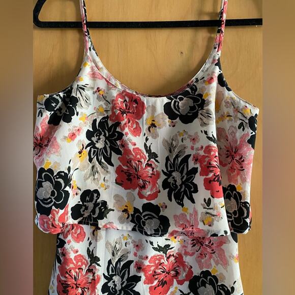 EUC Abercrombie and Fitch XST Floral Modesty bustline side zip Sundress - Picture 2 of 9